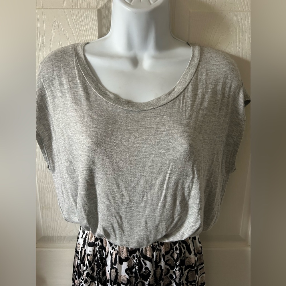Loyd/Ford Palm Springs Women’s Loy-Tee Animal Print Jersey Top Silk Dress Sz‎ 6 - Picture 5 of 16